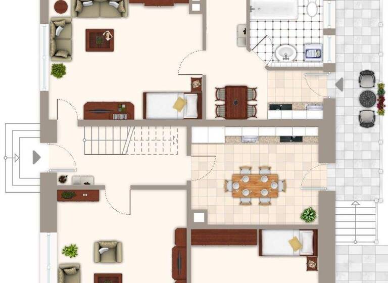 Wohnung zur Miete 1.155 € 3,5 Zimmer 105 m² Weiterdingen Hilzingen 78247