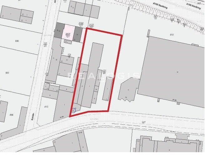 Halle/Industriefläche zur Miete 10 € 4.436 m²<br/>Lagerfläche Tempelhof Berlin 12099