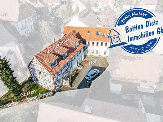 Mehrfamilienhaus zum Kauf 399.000 € 16 Zimmer 322,5 m² 421 m² Grundstück Altheim Münster 64839