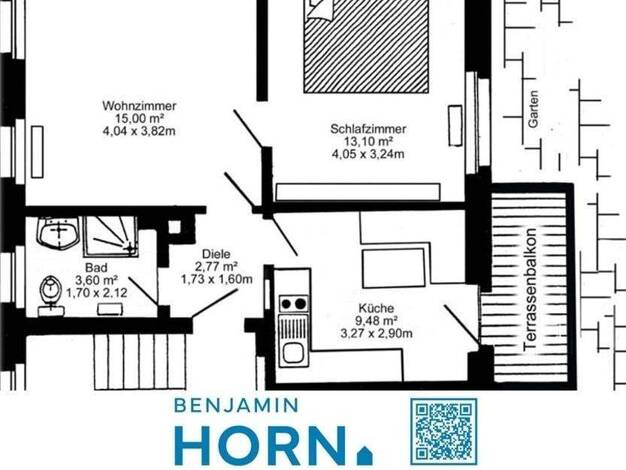 Wohnung zum Kauf 72.000 € 2 Zimmer 48,3 m² frei ab sofort Marlesreuth Naila 95119