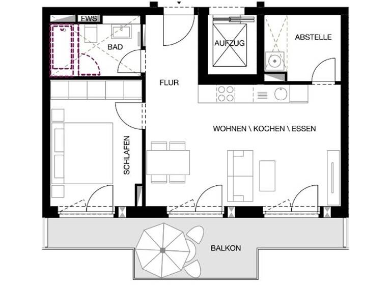 Wohnung zum Kauf provisionsfrei 660.000 € 2 Zimmer 60 m² 4 Geschosse frei ab 31.12.2026 Herrsching Herrsching am Ammersee 82211
