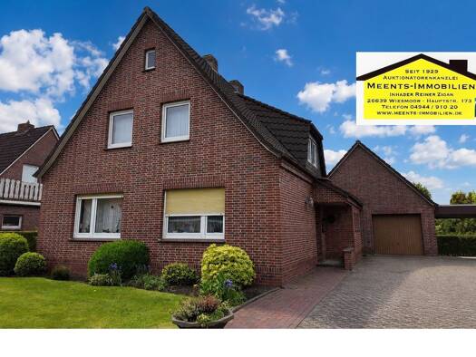 Einfamilienhaus zum Kauf 239.000 € 5 Zimmer 120 m² 1.001 m² Grundstück frei ab 01.09.2026 Wiesmoor 26639