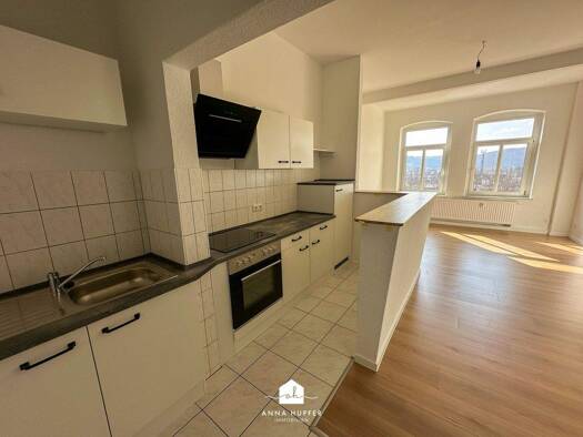 Wohnung zur Miete 450 € 2 Zimmer 62,8 m² 3. Geschoss frei ab sofort Berliner Straße 36 Innenstadt Gera 07545