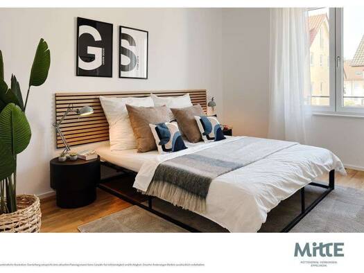 Wohnung zur Miete - Erstbezug 950 € 2 Zimmer 47 m² 1. Geschoss frei ab 01.10.2026 Eppelheim 69214