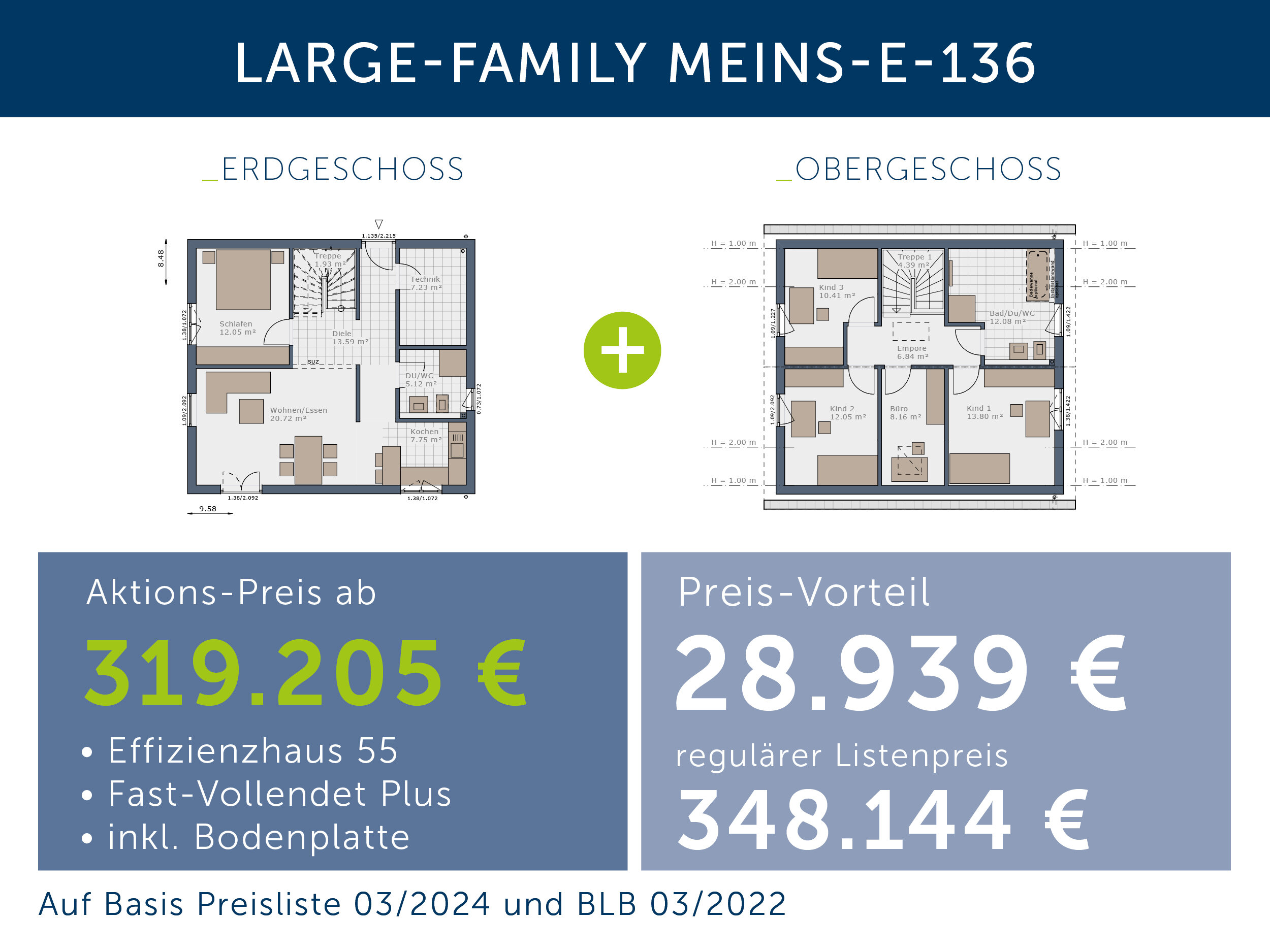 Einfamilienhaus zum Kauf provisionsfrei 544.295 € 6 Zimmer 136 m²<br/>Wohnfläche 340 m²<br/>Grundstück Hauingen Lörrach Hauingen 79541