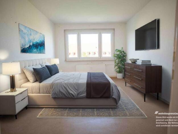 Wohnung zur Miete 415 € 3 Zimmer 65 m² 4. Geschoss Röpersdorfer Straße 9 Prenzlau 17291