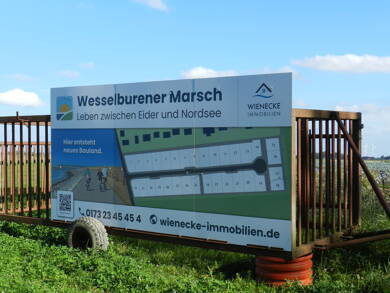 Grundstück zum Kauf 148.395 € 761 m² Grundstück Wesselburen 25764
