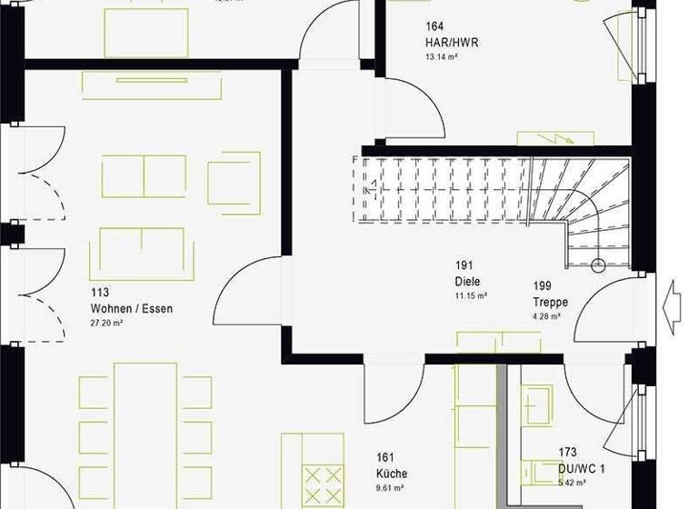 Einfamilienhaus zum Kauf - Erstbezug provisionsfrei 449.000 € 5 Zimmer 159 m² 512 m² Grundstück Naunhof 04683