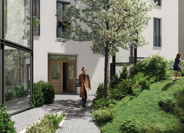 Wohnung zur Miete 1.270 € 1 Zimmer 39,7 m² EG Wöhlertstraße 21 Mitte Berlin 10115