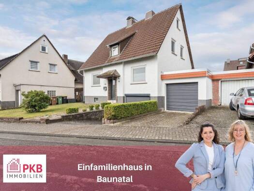 Einfamilienhaus zum Kauf 290.000 € 6 Zimmer 115,6 m² 577 m² Grundstück Großenritte Baunatal 34225