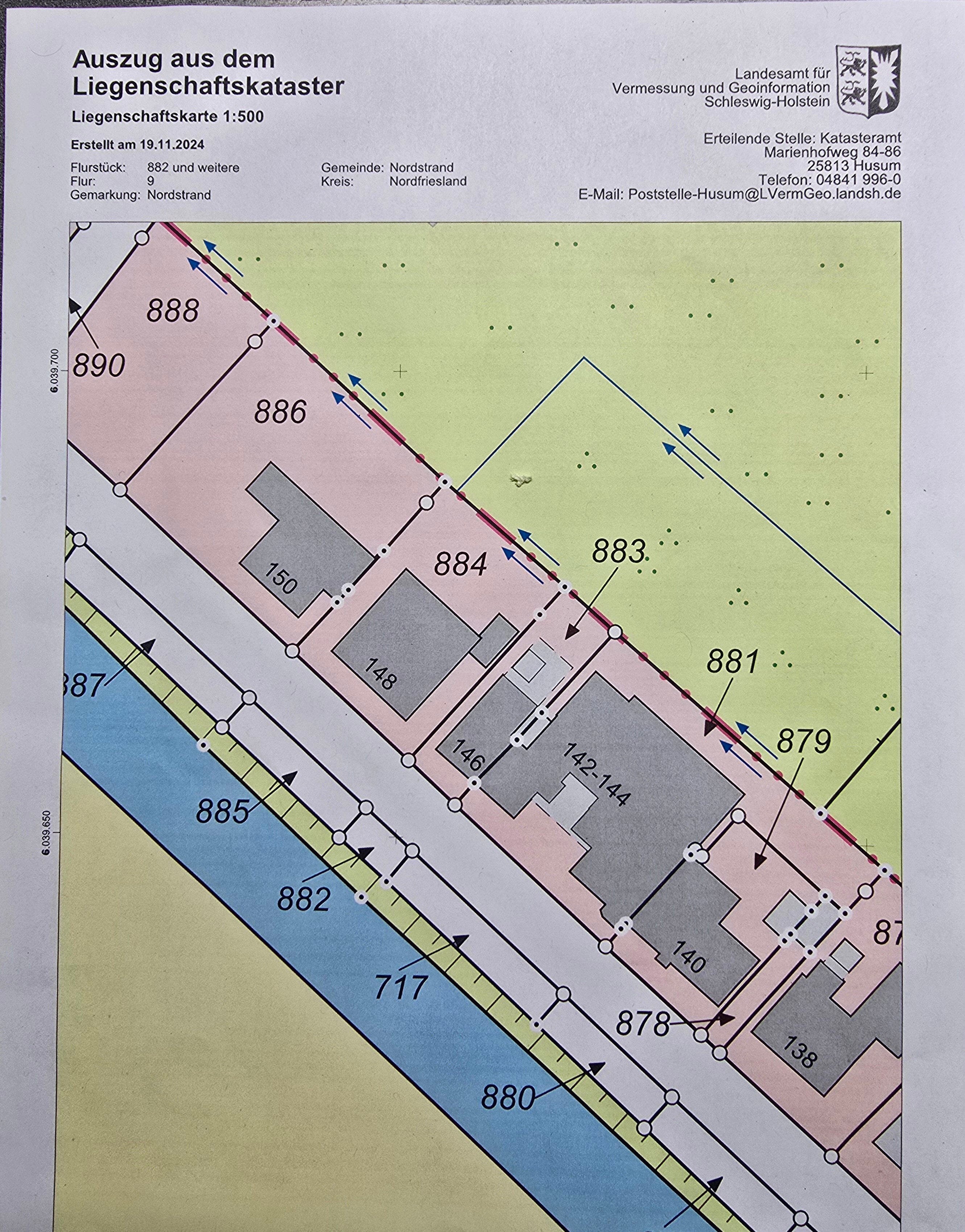 Doppelhaushälfte zum Kauf 147.000 € 3 Zimmer 87 m²<br/>Wohnfläche 185 m²<br/>Grundstück Osterdeich 146 Nordstrand 25845