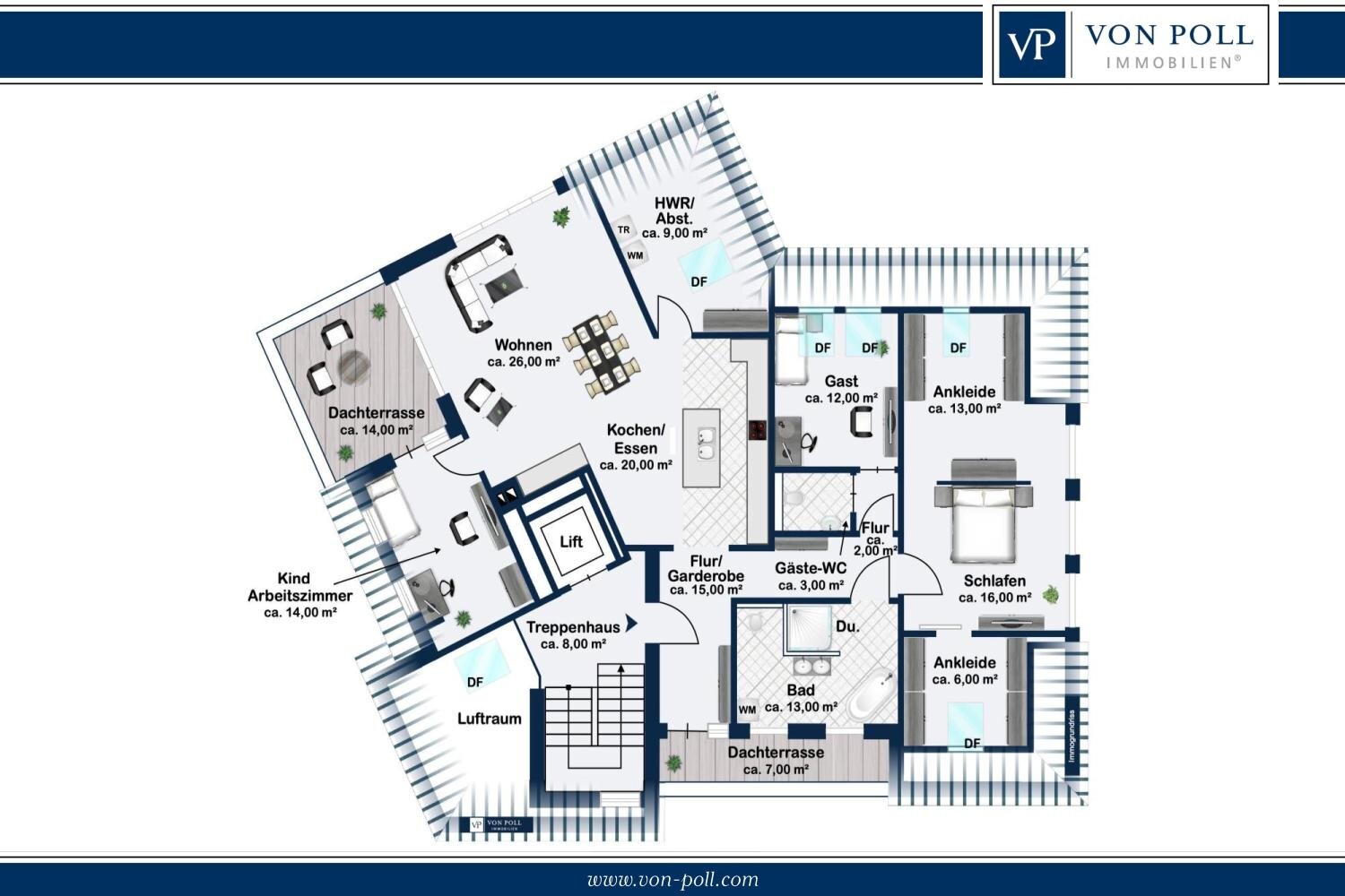 Wohnung zum Kauf 672.563 € 4 Zimmer 158 m²<br/>Wohnfläche Kupferheide Bielefeld 33649