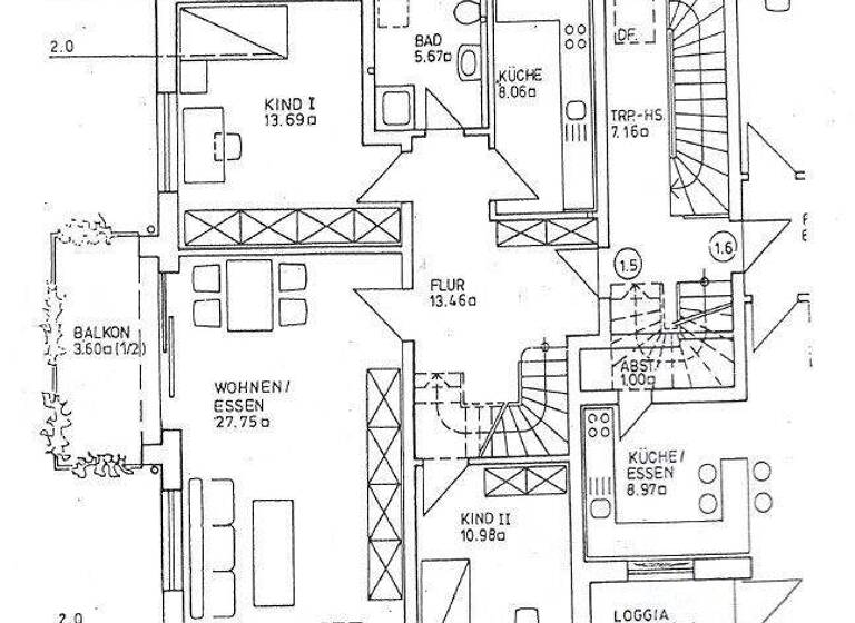 Maisonette zur Miete 1.170 € 4 Zimmer 113,5 m² 1. Geschoss frei ab 01.07.2026 Altensittenbach Hersbruck 91217