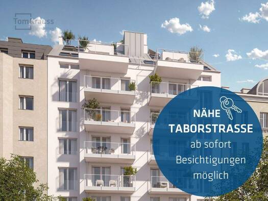 Wohnung zum Kauf - Neubau 298.300 € 2 Zimmer 34,8 m² 6. Geschoss Wien, Brigittenau 1200