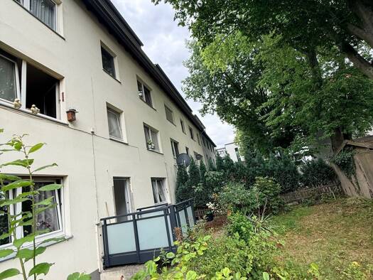 Terrassenwohnung zur Miete 1.000 € 3,5 Zimmer 67 m² Geschoss EG/4 frei ab sofort Robertstr. 29 Hamme Bochum 44809