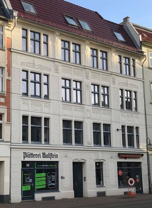 Wohn- und Geschäftshaus zum Kauf provisionsfrei als Kapitalanlage geeignet 1.690.000 € 777,7 m² 577 m² Grundstück Mitte Cottbus 03044