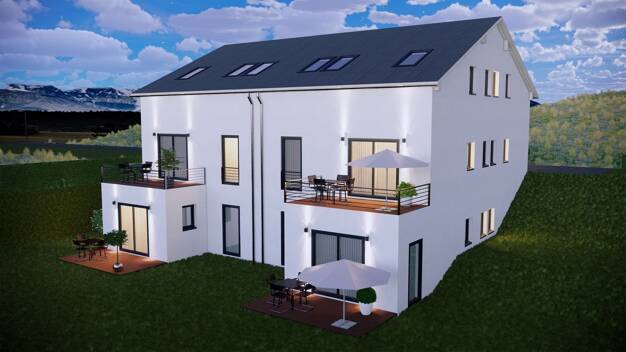 Doppelhaushälfte zum Kauf - Neubau 559.000 € 6 Zimmer 173 m² 505 m² Grundstück Ruppichteroth Ruppichteroth / Büchel 53809