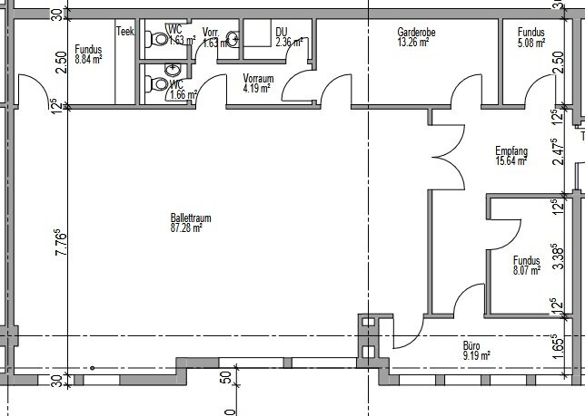 Bürofläche zur Miete 1.500 € 2 Zimmer Kehl - Sundheim Kehl 77694