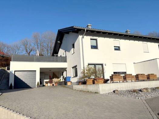 Doppelhaushälfte zum Kauf 489.500 € 4 Zimmer 121,1 m² 369 m² Grundstück Zachenberg 94239