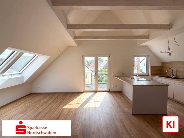Wohnung zur Miete 1.270 € 3,5 Zimmer 82,1 m² frei ab sofort Baldingen Nördlingen 86720