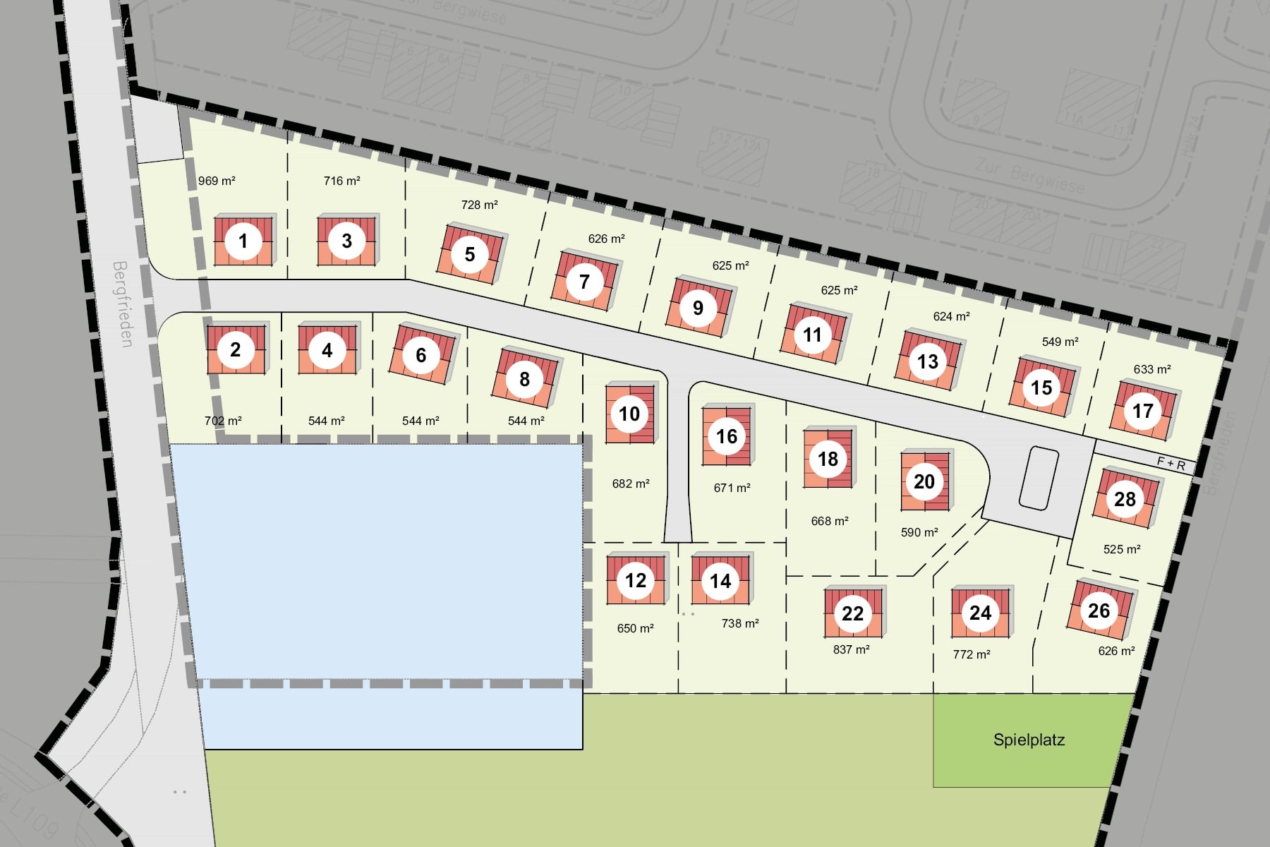 Grundstück zum Kauf provisionsfrei 115.000 € 625 m²<br/>Grundstück Ostercappeln Ostercappeln 49179