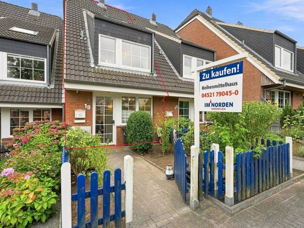 Reihenmittelhaus zum Kauf 320.000 € 96,3 m² 243 m² Grundstück Haydnring 10 Bad Schwartau 23611