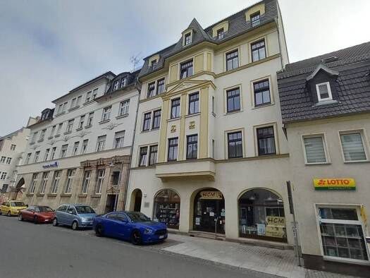 Wohnung zur Miete 470 € 3 Zimmer 78,4 m² 3. Geschoss frei ab sofort Silberstraße 23 Crimmitschau 08451