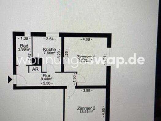 Wohnung zur Miete Tauschwohnung 490 € 2 Zimmer 56 m² 3. Geschoss Schöneberg Tempelhof-Schöneberg 10827