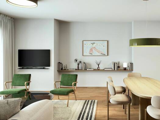 Wohnung zum Kauf - Neubau provisionsfrei 537.600 € 3 Zimmer 80,2 m² EG Niederschönhausen Berlin 13156