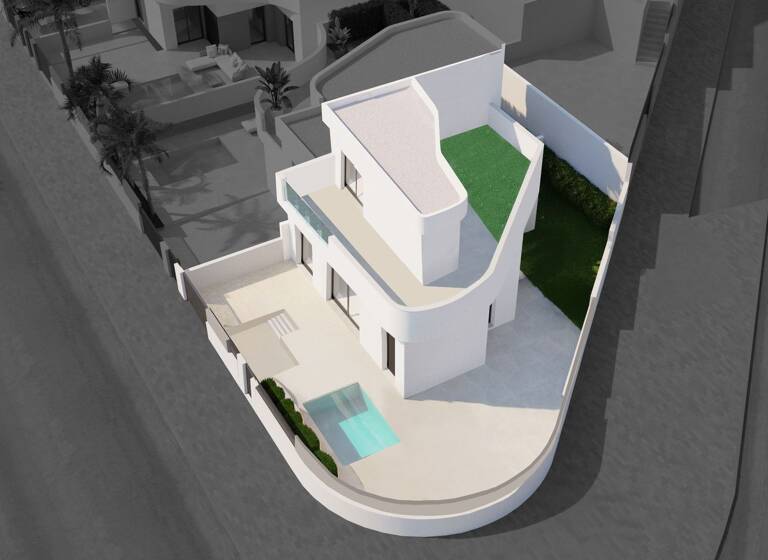 Doppelhaushälfte zum Kauf - Erstbezug provisionsfrei 515.000 € 4 Zimmer 243 m² 227 m² Grundstück Los Balcones Torrevieja 03186