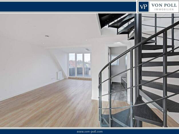 Maisonette zur Miete 1.370 € 2 Zimmer 100 m² 3. Geschoss Mitte Dortmund 44139