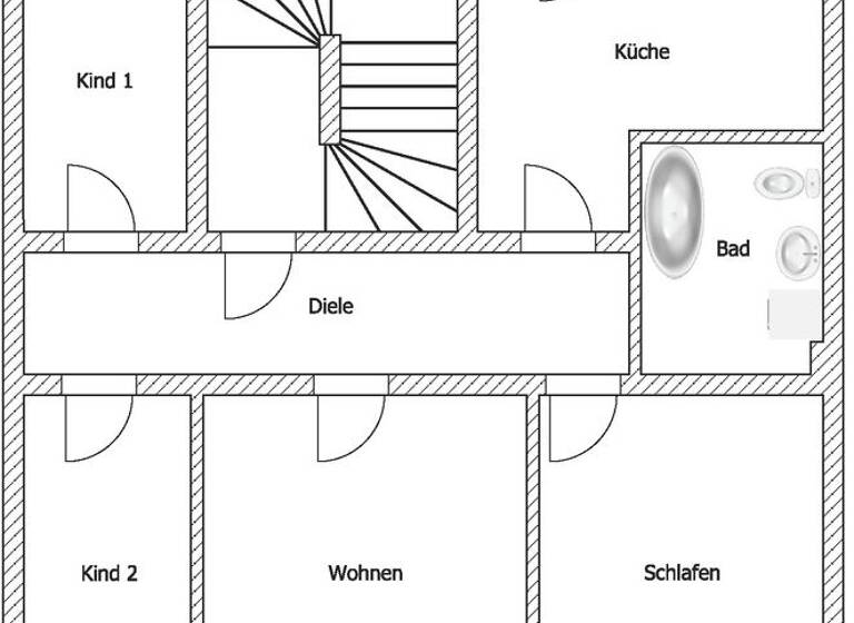 Wohnung zur Miete 467 € 4 Zimmer 85 m²<br/>Wohnfläche 3.<br/>Geschoss ab sofort<br/>Verfügbarkeit Breite Str. 8 Innenstadt Riesa 01587
