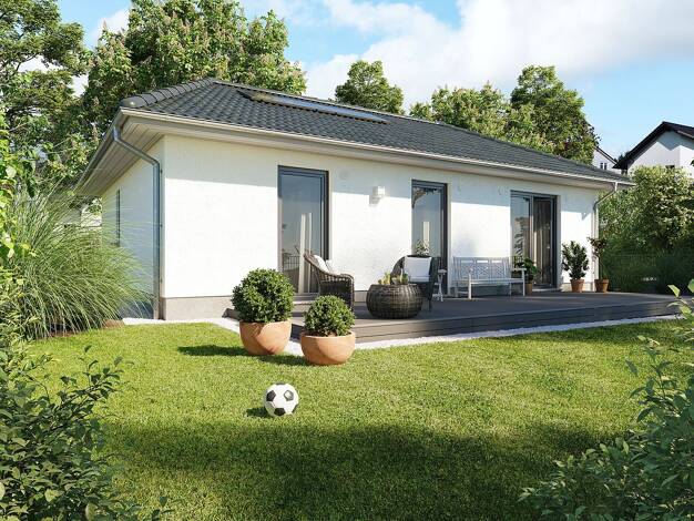 Bungalow zum Kauf 275.190 € 3 Zimmer 76,8 m² 1.013 m² Grundstück Schlungwitz Doberschau-Gaußig 02692