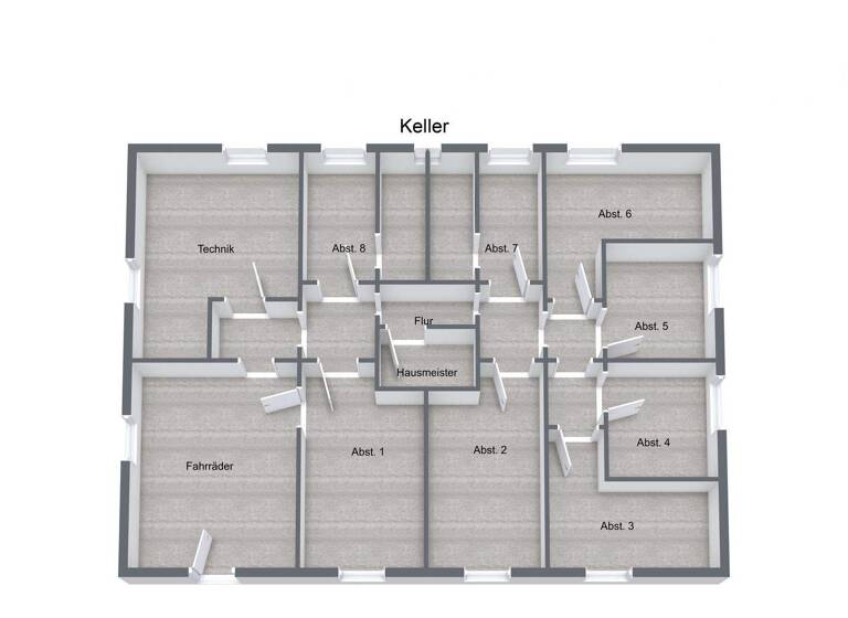 Wohnung zum Kauf 222.540 € 2 Zimmer 61 m² 1. Geschoss Feldkirchen 94351