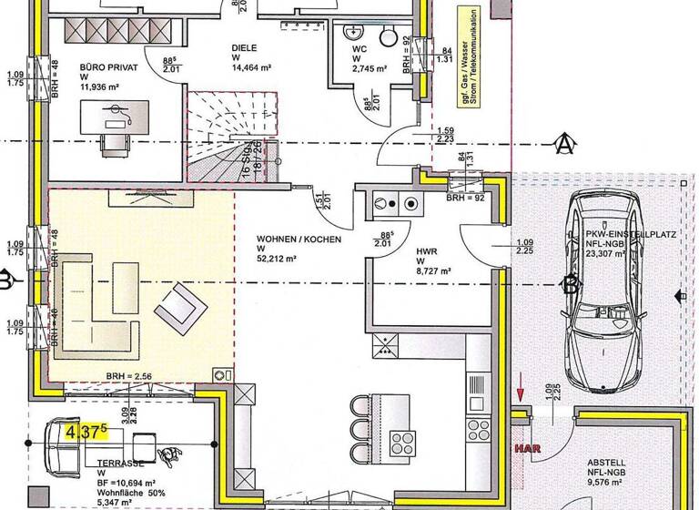 Bungalow zum Kauf - Erstbezug provisionsfrei 390.000 € 3 Zimmer 122,7 m² Haselünne 49740