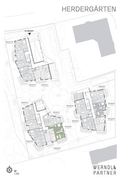 Wohnung zum Kauf - Neubau provisionsfrei 575.000 € 2 Zimmer 82 m² EG Herderstraße 4, 6, 8 West Rosenheim 83024