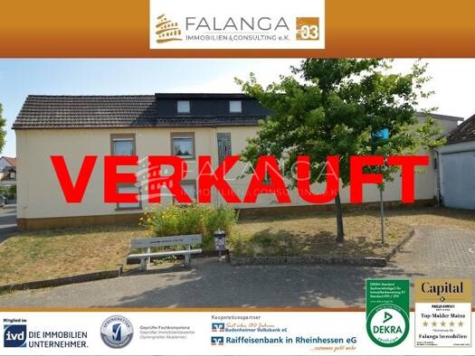 Mehrfamilienhaus zum Kauf als Kapitalanlage geeignet 298.000 € 8 Zimmer 180 m² 263 m² Grundstück Budenheim 55257