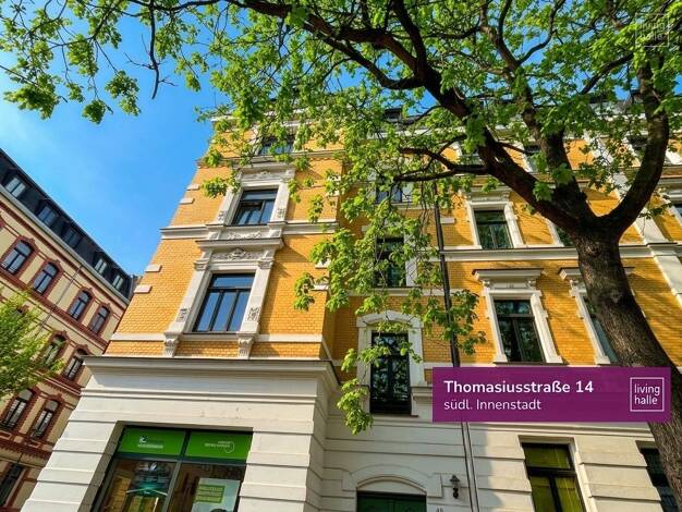 Wohnung zur Miete 750 € 3 Zimmer 95,6 m² Thomasiusstraße 14 Innenstadt Mitte 06110