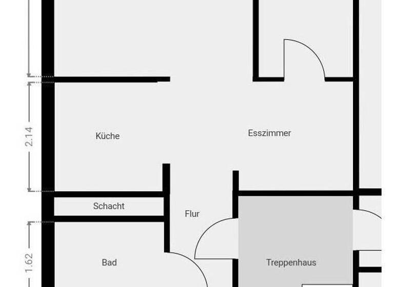 Wohnung zur Miete 400 € 3 Zimmer 60,4 m² 1. Geschoss frei ab sofort Hohes Gebirge 20-24 Neustädtel Schneeberg 08289