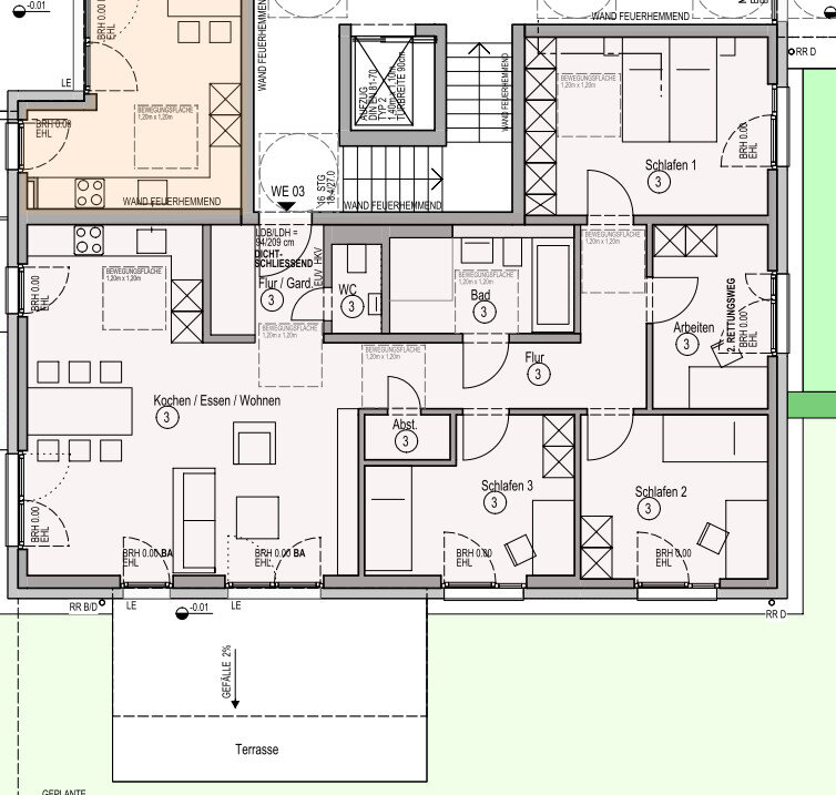 Wohnung zum Kauf 759.000 € 5 Zimmer 115,9 m²<br/>Wohnfläche EG<br/>Geschoss Widdersdorf Köln / Widdersdorf 50859