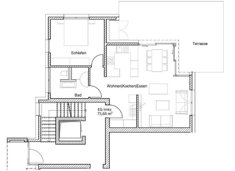 Wohnung zur Miete - Erstbezug 1.060 € 2 Zimmer 75,7 m² Lage 32791
