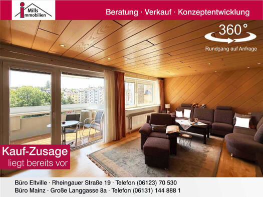 Wohnung zum Kauf 448.000 € 4 Zimmer 110 m² 4. Geschoss Neustadt Mainz 55118