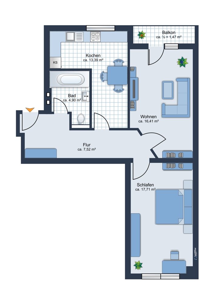 Wohnanlage zum Kauf als Kapitalanlage geeignet 200.000 € 2 Zimmer 65 m²<br/>Fläche Oberbilk Düsseldorf 40227