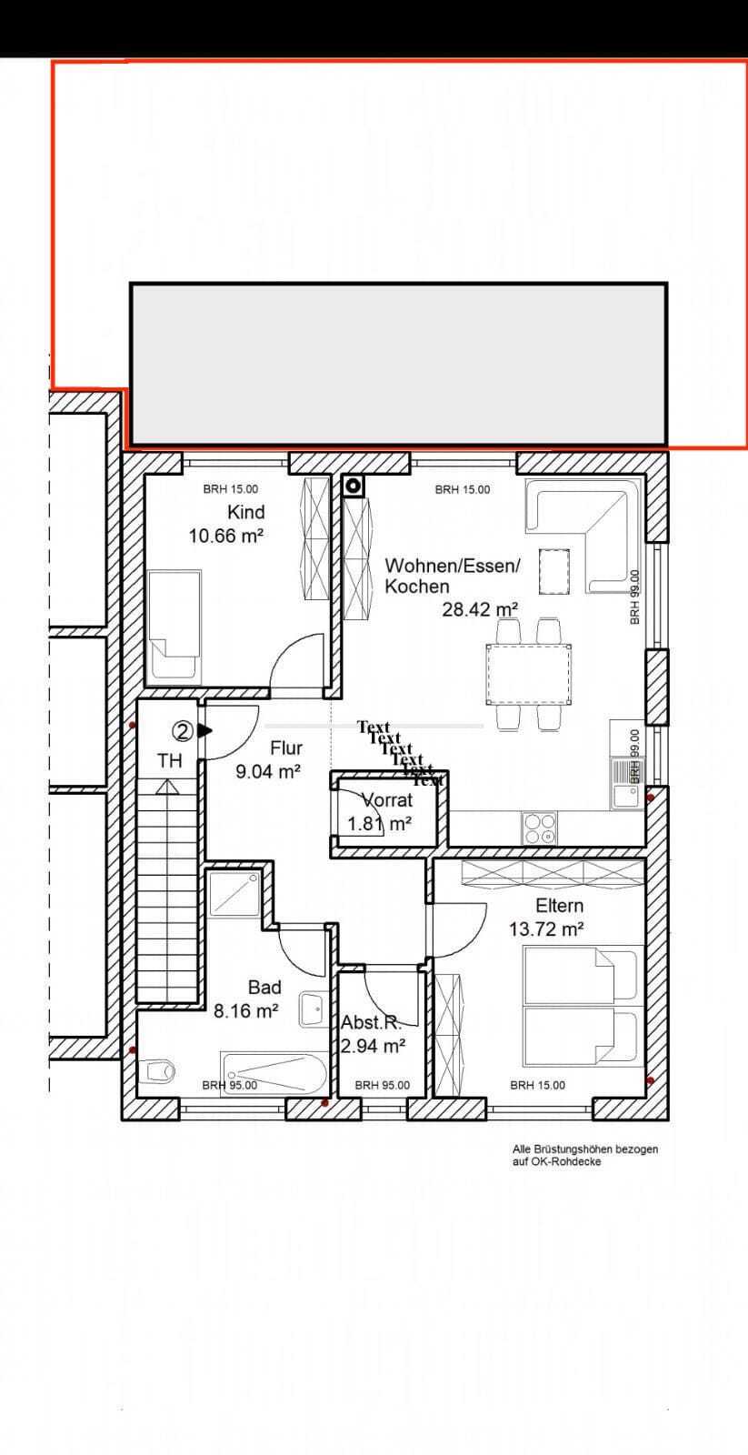 Wohnung zur Miete 940 € 3 Zimmer 81 m²<br/>Wohnfläche Tiefenbach Tiefenbach 94113