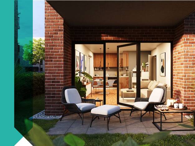 Terrassenwohnung zum Kauf - Erstbezug provisionsfrei 310.000 € 2 Zimmer 62 m² EG Willich Willich 47877
