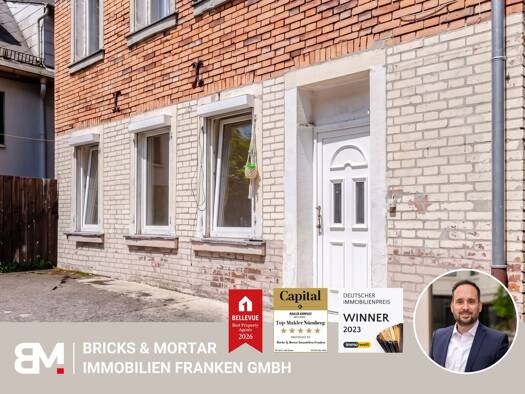 Wohnung zum Kauf 129.900 € 2 Zimmer 45,4 m² EG Innenstadt Fürth 90762
