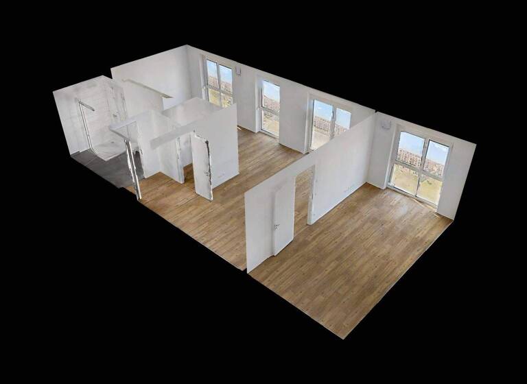 Studio zur Miete 1.203 € 2 Zimmer 76,6 m² 2. Geschoss frei ab sofort Heinrich-Wittkamp-Straße 13 Neckarstadt Mannheim 68167