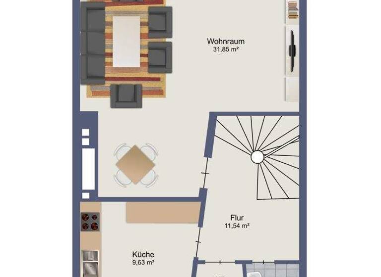 Reihenendhaus zum Kauf 399.000 € 4 Zimmer 127 m² 296 m² Grundstück Lehesterdeich Bremen - Horn Lehe 28357