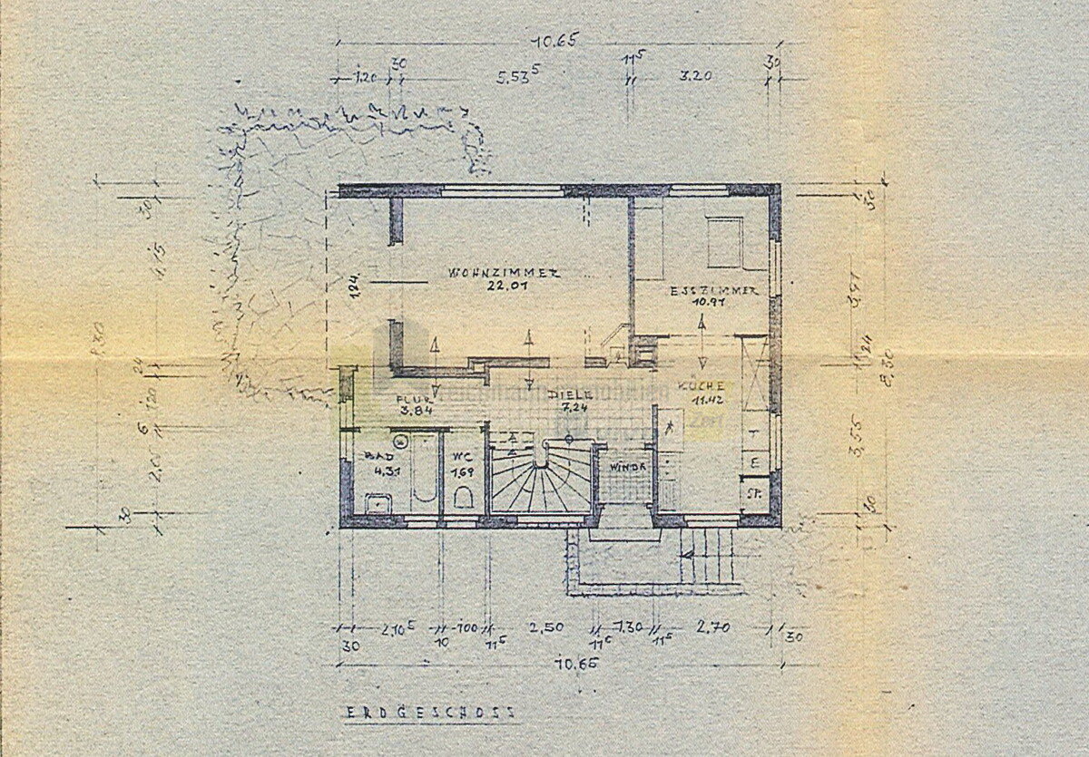 Einfamilienhaus zum Kauf 385.000 € 6 Zimmer 106,4 m²<br/>Wohnfläche 941 m²<br/>Grundstück Donaueschingen Donaueschingen / Aufen 78166