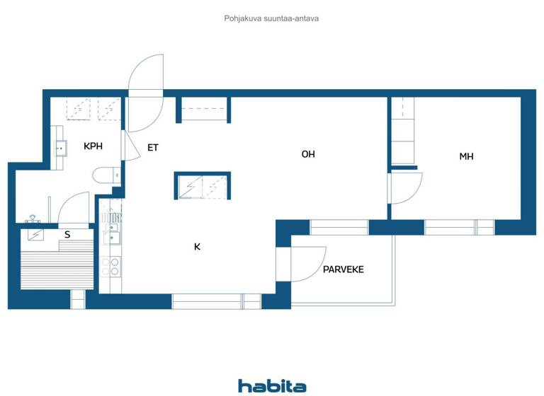 Wohnung zum Kauf 218.000 € 2 Zimmer 56,5 m² 6. Geschoss Primavera 3 Vantaa 01340